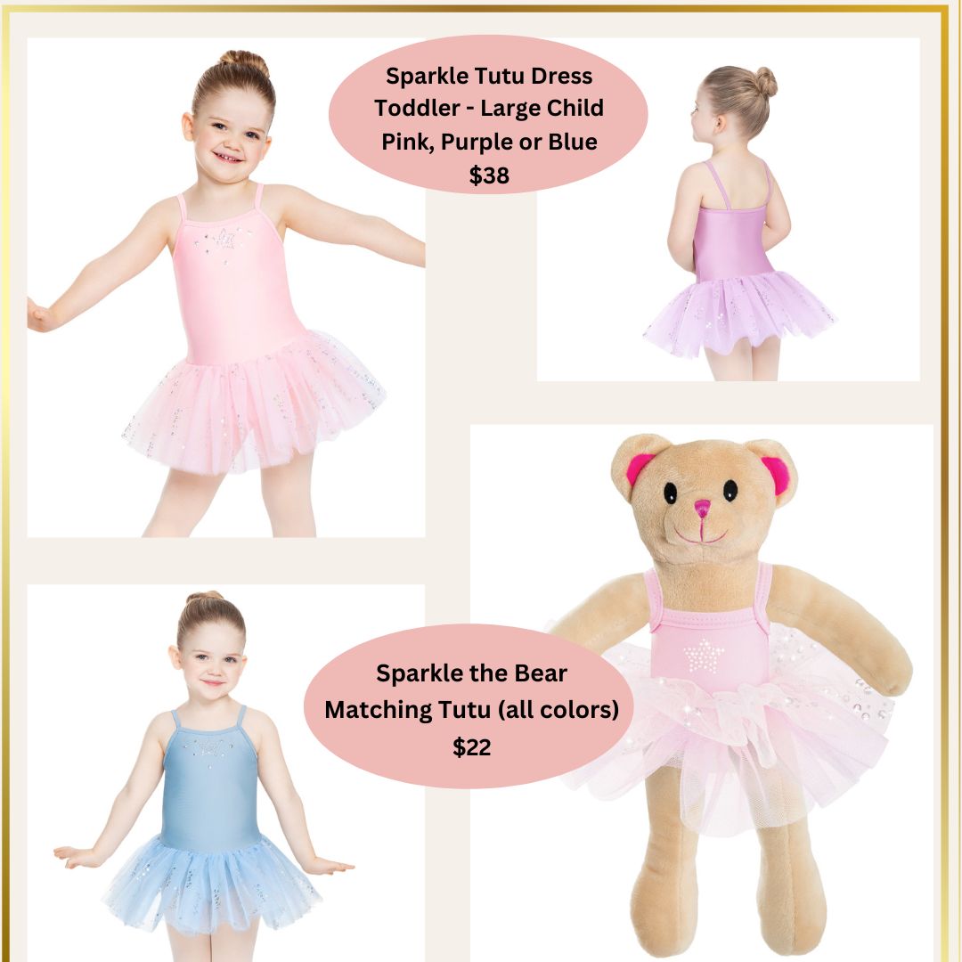 21 sparkle dress + bear