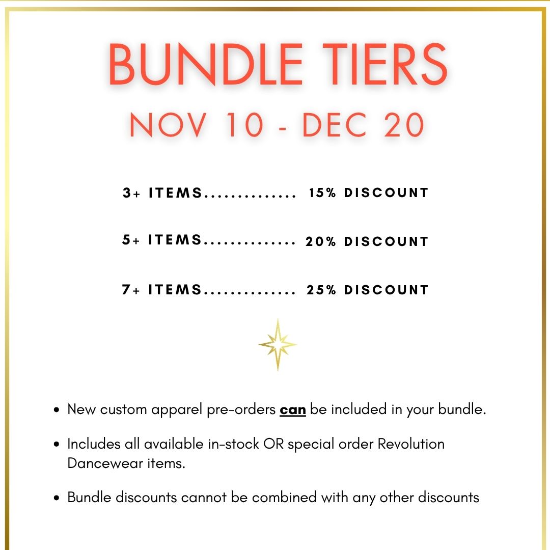 3 bundle tiers